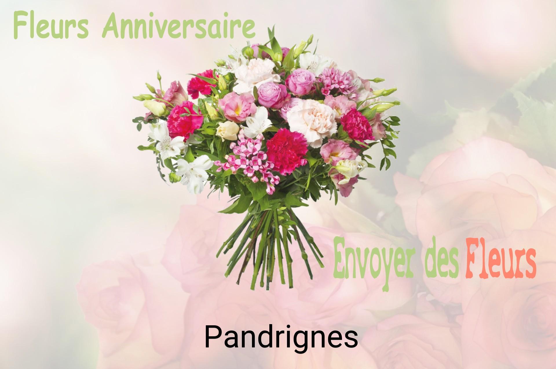 Bouquet de fleurs d’anniversaire livré à Pandrignes